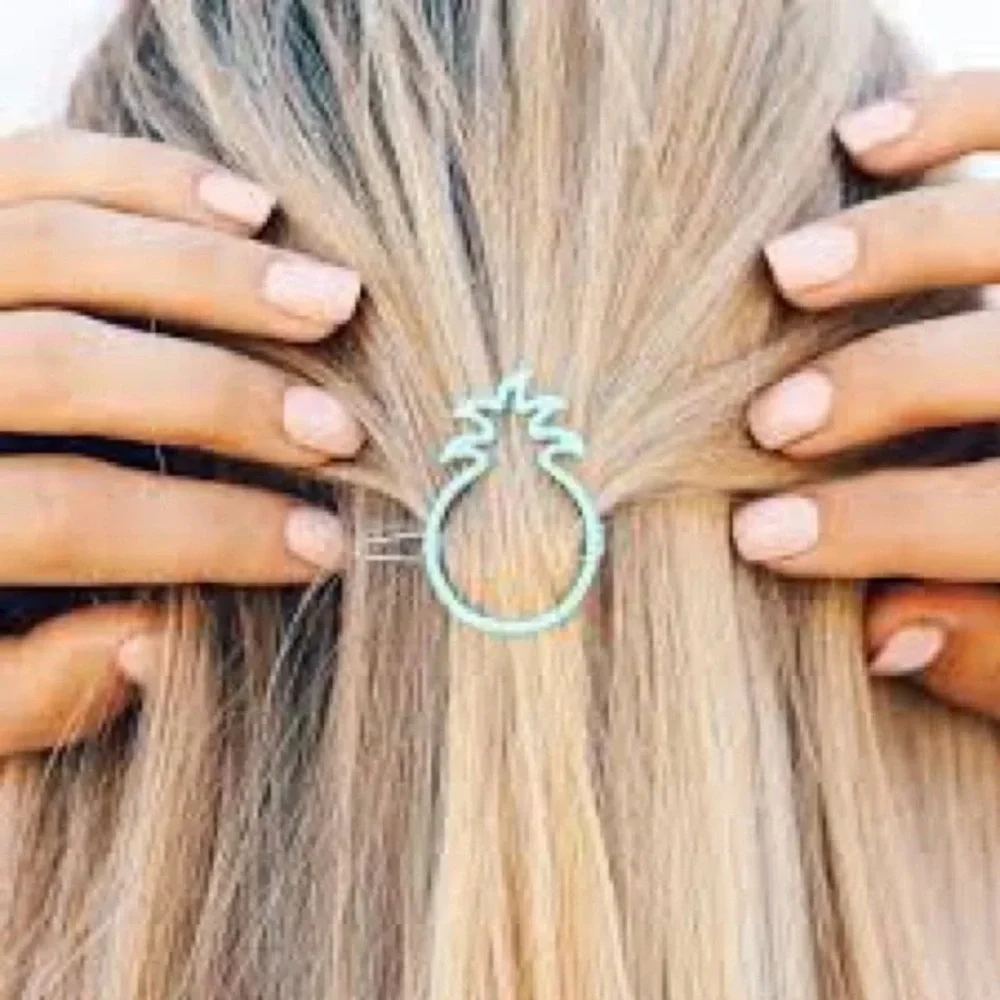 ❄️ Pura Vida | Pineapple Hair Barrette Various Colors Available
